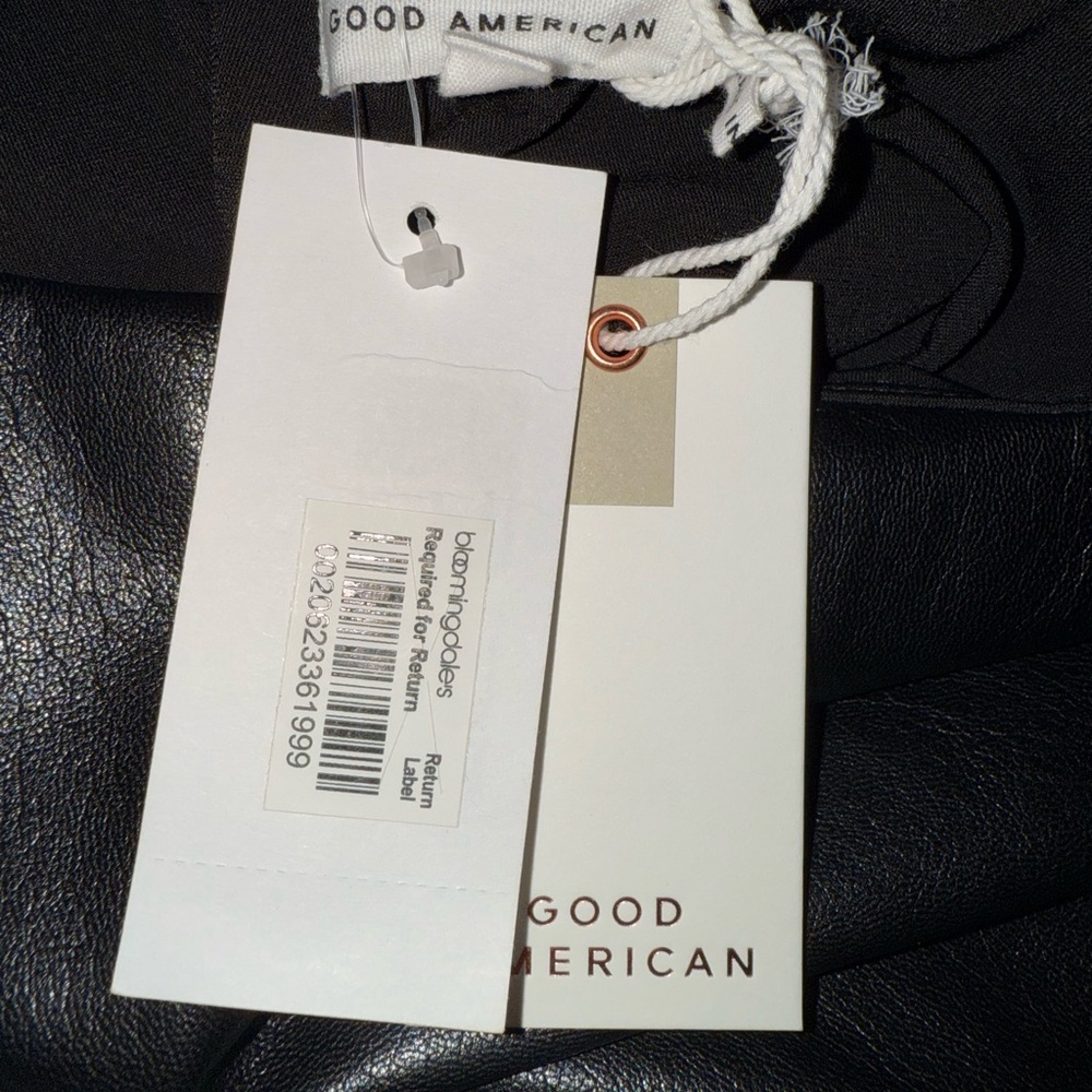 Good American Bodysuit - Modern Leather Tank Style - Picture 9 of 9
